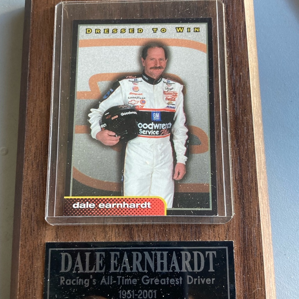 Dale Earnhardt Wooden wall Decor